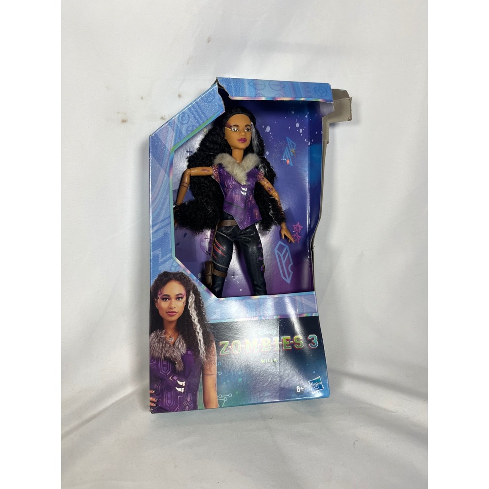 Disney Zombies 3 Willa Lykensen FashionDoll12 Inch Hasbro Werewolf Purple Outfit
